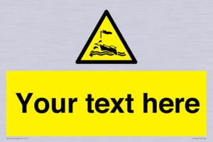 Custom Warning wind over tide conditions